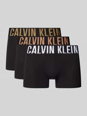 Obcisłe bokserki z paskiem z logo w zestawie 3 szt. Calvin Klein Underwear