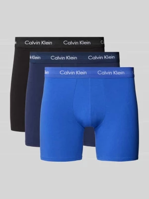 Obcisłe bokserki z paskiem z logo w zestawie 3 szt. Calvin Klein Underwear