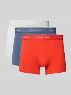 Obcisłe bokserki z paskiem z logo w zestawie 3 szt. Calvin Klein Underwear