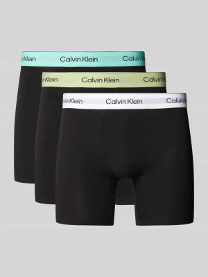 Obcisłe bokserki z paskiem z logo w zestawie 3 szt. Calvin Klein Underwear