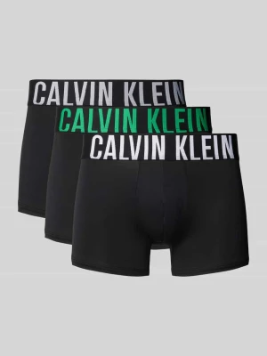 Obcisłe bokserki z paskiem z logo w zestawie 3 szt. Calvin Klein Underwear