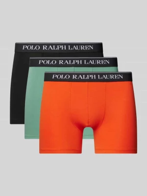 Obcisłe bokserki z paskiem z logo w zestawie 3 szt. Polo Ralph Lauren Underwear