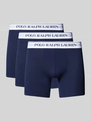 Obcisłe bokserki z paskiem z logo w zestawie 3 szt. Polo Ralph Lauren Underwear