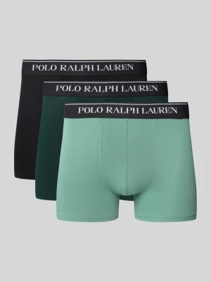 Obcisłe bokserki z paskiem z logo w zestawie 3 szt. Polo Ralph Lauren Underwear