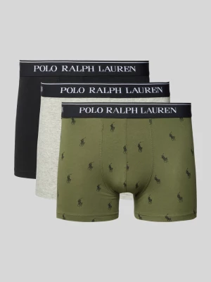 Obcisłe bokserki z paskiem z logo w zestawie 3 szt. Polo Ralph Lauren Underwear