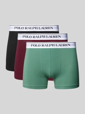 Obcisłe bokserki z paskiem z logo w zestawie 3 szt. Polo Ralph Lauren Underwear