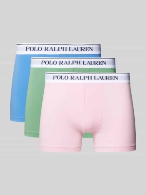 Obcisłe bokserki z paskiem z logo w zestawie 3 szt. Polo Ralph Lauren Underwear