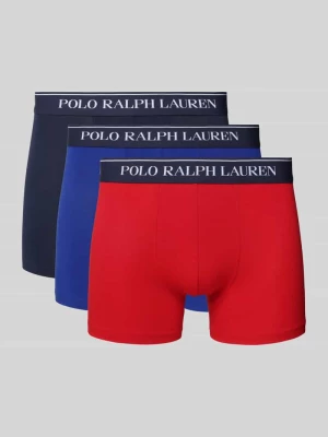 Obcisłe bokserki z paskiem z logo w zestawie 3 szt. POLO RL UNDERWEAR