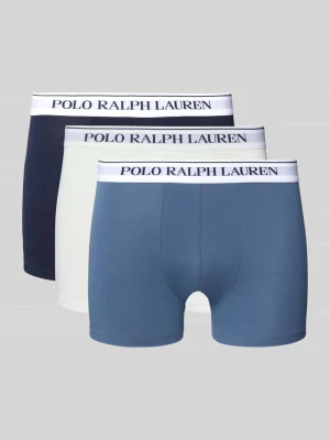 Obcisłe bokserki z paskiem z logo w zestawie 3 szt. Polo Ralph Lauren Underwear