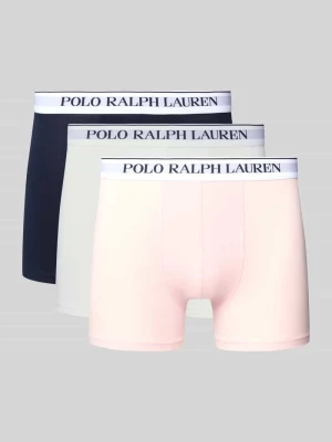 Obcisłe bokserki z paskiem z logo w zestawie 3 szt. Polo Ralph Lauren Underwear