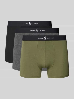 Obcisłe bokserki z paskiem z logo w zestawie 3 szt. Polo Ralph Lauren Underwear