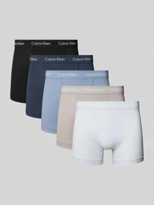 Obcisłe bokserki z paskiem z logo w zestawie 5 szt. Calvin Klein Underwear