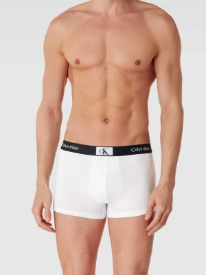 Obcisłe bokserki z tkanymi detalami z logo Calvin Klein Underwear