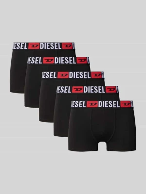 Obcisłe bokserki z wyhaftowanym logo model ‘Damien’ Diesel