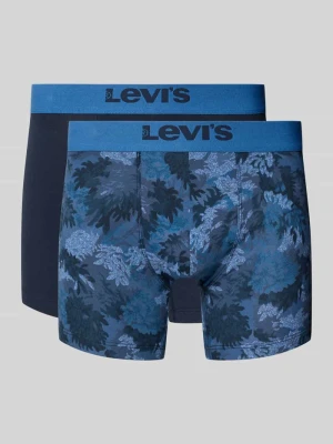 Obcisłe bokserki z wyhaftowanym logo w zestawie 2 szt. model ‘Woods’ Levi's®