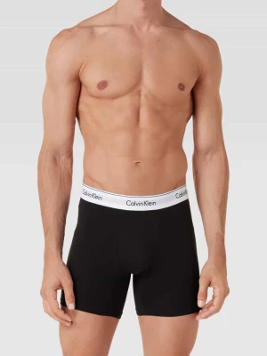 Obcisłe bokserki z wyhaftowanym logo w zestawie 3 szt. Calvin Klein Underwear