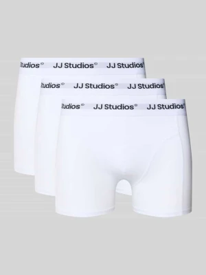 Obcisłe bokserki z wyhaftowanym logo w zestawie 3 szt. model ‘Soho’ jack & jones