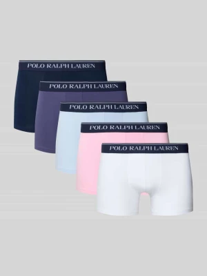 Obcisłe bokserki z wyhaftowanym logo w zestawie 5 szt. Polo Ralph Lauren Underwear