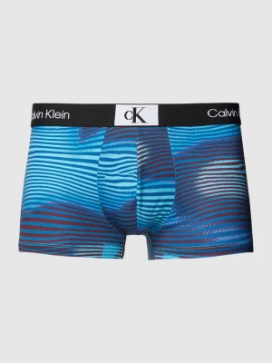 Obcisłe bokserki ze wzorem na całej powierzchni Calvin Klein Underwear