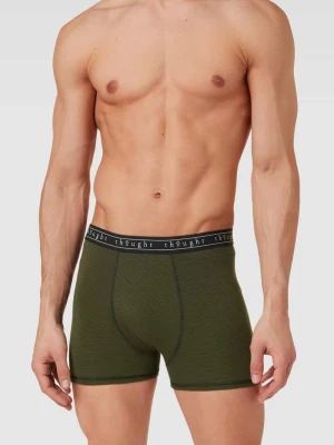 Obcisłe bokserki ze wzorem w paski model ‘Michael Bamboo’ Thought