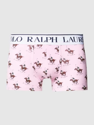 Obcisłe bokserki ze wzorem z logo model ‘SWINGING MALLET’ Polo Ralph Lauren Underwear