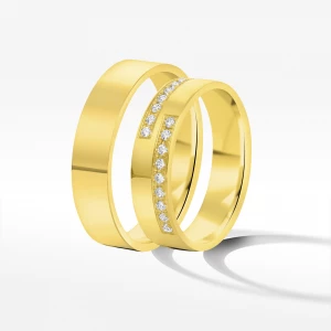 Obrączki ślubne 5mm płaskie Filipowicz