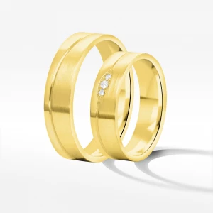 Obrączki ślubne z żółtego złota 5.5mm Filipowicz