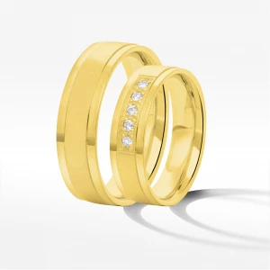 Obrączki ślubne z żółtego złota 5.5mm Filipowicz
