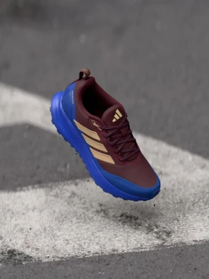 Obuwie do biegania Szlak Adidas ciemnoczerwony