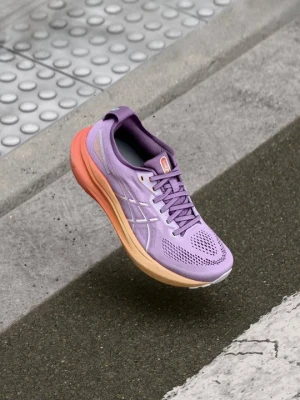 Obuwie do biegania treningowe Asics liliowy