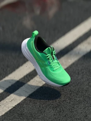 Obuwie do biegania treningowe Asics zielony