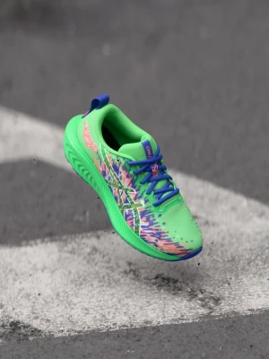 Obuwie do biegania treningowe Asics zielony