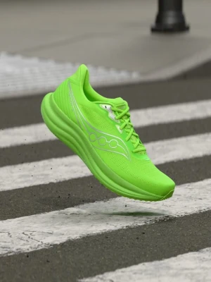 Obuwie do biegania treningowe Saucony zielony neon
