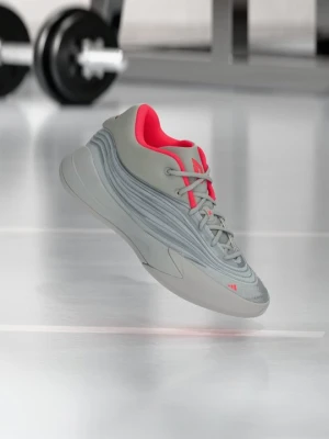 Obuwie do koszykówki Adidas srebrny
