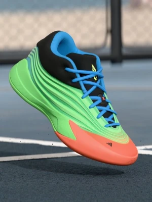 Obuwie do koszykówki Adidas zielony neon