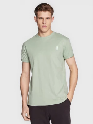 OCAY T-Shirt 22-311012 Zielony Regular Fit