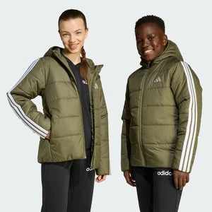 Ocieplana kurtka dla dzieci Essentials 3-Stripes Adidas