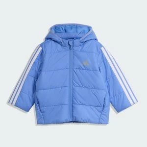 Ocieplana kurtka dla dzieci Essentials 3-Stripes Adidas