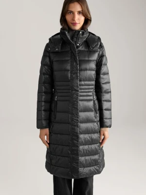 Ocieplany płaszcz pikowany w kolorze czarnym Joop