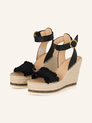 Odissì Sandały Na Platformie schwarz