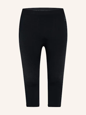 Odlo Bielizna Funkcyjna - Getry Warm Eco Ze Skróconą Długości Nogawki schwarz