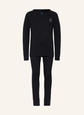 Odlo Bielizna Funkcyjna Natural Merino, Zestaw schwarz