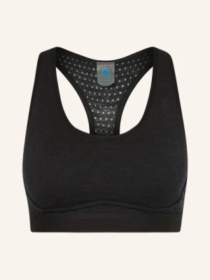 Odlo Biustonosz Sportowy Ascent schwarz