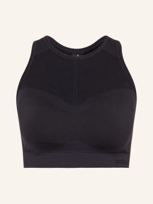 Odlo Biustonosz Sportowy Seamless Performance schwarz CZARNY