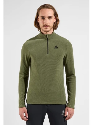 Odlo Bluza polarowa "Roy" w kolorze khaki rozmiar: L
