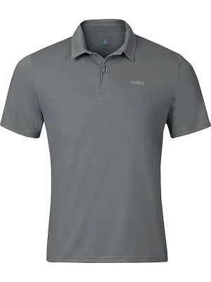 Odlo Funkcyjna koszulka polo "Carada" w kolorze szarym rozmiar: M