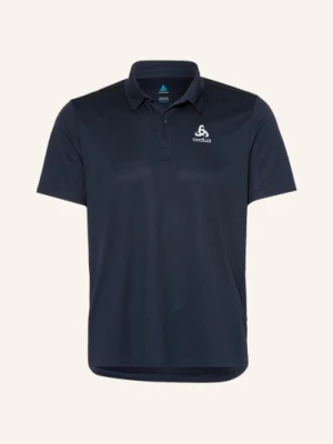 Odlo Funkcyjna Koszulka Polo Cardada Regular Fit blau