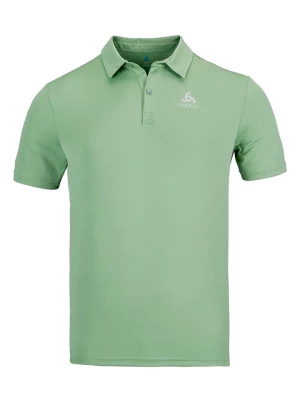 Odlo Funkcyjna koszulka polo "Cardada" w kolorze zielonym rozmiar: M