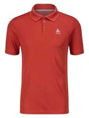 Odlo Funkcyjna koszulka polo "F-Dry" w kolorze czerwonym rozmiar: XL