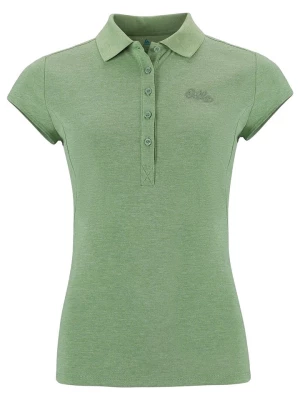 Odlo Funkcyjna koszulka polo "Kumano" w kolorze zielonym rozmiar: S